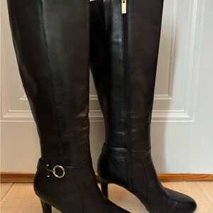 Bandolino Elegant Black Over the Knee Boots Llela